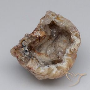 40.83 ct Multicolor Agate Geode Stone, Natural Agate Geode in Fancy Crystal Cluster Shape for Sale