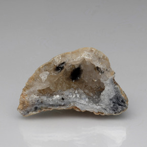 55.91 ct Multicolor Agate Geode Gemstone, Agate Geode Gem in Fancy Crystal Cluster Shape for Sale.