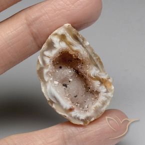 57.88 ct Multicolor Agate Geode Stone, Natural Agate Geode in Fancy Crystal Cluster Shape for Sale