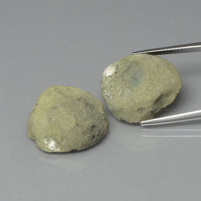 Agate Geode Gemstone in 18.7 x 16.6 mm Size for Sale, Agate Geode Stone in Multicolor Color