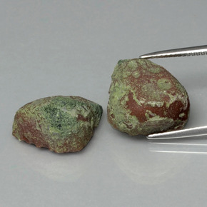 Agate Geode Gemstone in 16.5 x 14.2 mm Size for Sale, Agate Geode Stone in Multicolor Color