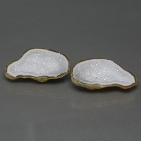 45.70 ctw Multicolor Agate Geode Stones, Natural Agate Geode in Fancy Crystal Cluster Shape for Sale