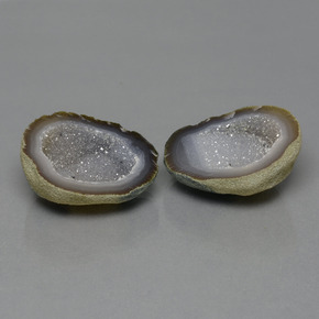 65.63 ctw Multicolor Agate Geode Stones, Natural Agate Geode in Fancy Crystal Cluster Shape for Sale