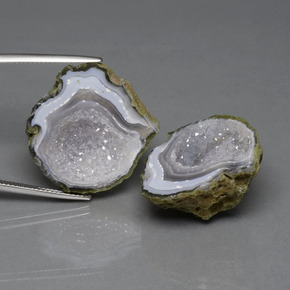 62.03 ctw Multicolor Agate Geode Gemstones, Agate Geode Gems in Fancy Crystal Cluster Shape for Sale.