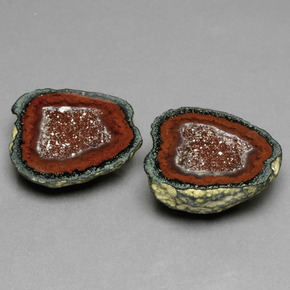 39.63 ct Multicolor Agate Geode Stone, Natural Agate Geode in Fancy Crystal Cluster Shape for Sale