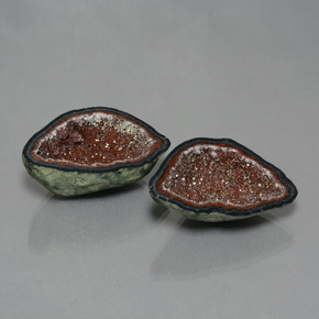 39.33 ctw Multicolor Agate Geode Stones, Natural Agate Geode in Fancy Crystal Cluster Shape for Sale