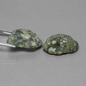 Agate Geode Gemstone in 17.1 x 13.2 mm Size for Sale, Agate Geode Stone in Multicolor Color