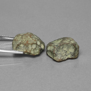 Agate Geode Gemstone in 14.7 x 13.5 mm Size for Sale, Agate Geode Stone in Multicolor Color