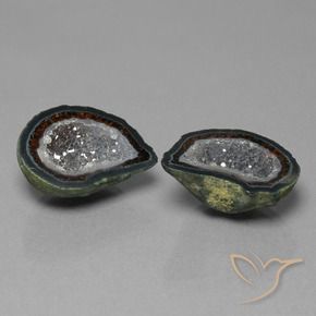 30.09 ctw Multicolor Agate Geode Stones, Natural Agate Geode in Fancy Crystal Cluster Shape for Sale