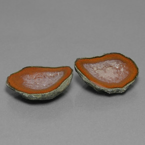 21.43 ctw Multicolor Agate Geode Stones, Natural Agate Geode in Fancy Crystal Cluster Shape for Sale