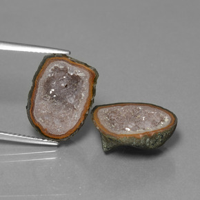 Multicolor Agate Geode Gem - 6.5ct Fancy Crystal Cluster (ID: 450131)