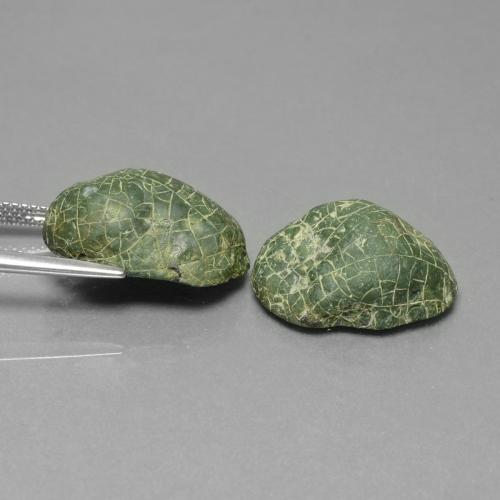 Agate Geode Gemstones in 18.9 x 13.8 mm Size for Sale, Agate Geode Stones in Multicolor Color