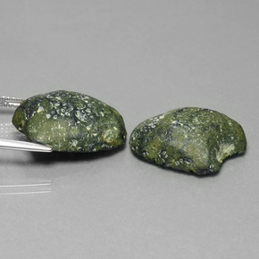 Agate Geode Gemstones in 19.9 x 16.5 mm Size for Sale, Agate Geode Stones in Multicolor Color