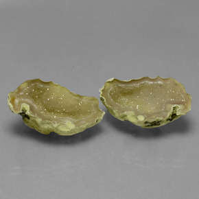 18.09 ctw Multicolor Agate Geode Stones, Natural Agate Geode in Fancy Crystal Cluster Shape for Sale
