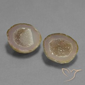 22.14 ctw Multicolor Agate Geode Stones, Natural Agate Geode in Fancy Crystal Cluster Shape for Sale