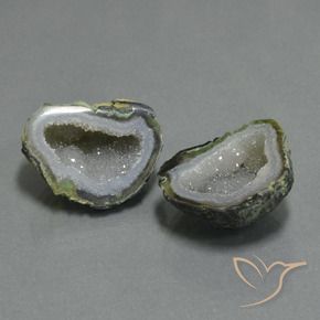 28.18 ctw Multicolor Agate Geode Stones, Natural Agate Geode in Fancy Crystal Cluster Shape for Sale