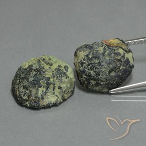 Agate Geode Gemstones in 18.4 x 16.3 mm Size for Sale, Agate Geode Stones in Multicolor Color