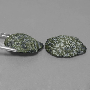 Agate Geode Gemstones in 23.3 x 17.1 mm Size for Sale, Agate Geode Stones in Multicolor Color
