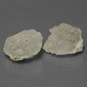 11.00 ctw Multicolor Agate Geode Stones, Natural Agate Geode in Fancy Crystal Cluster Shape for Sale
