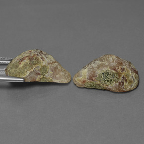 Agate Geode Gemstones in 21.7 x 15.2 mm Size for Sale, Agate Geode Stones in Multicolor Color