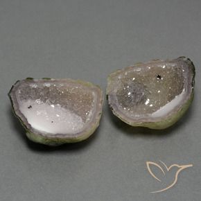 35.74 ctw Multicolor Agate Geode Stones, Natural Agate Geode in Fancy Crystal Cluster Shape for Sale