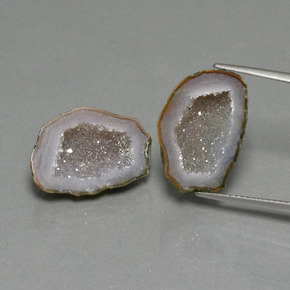 7.2ct Fancy Crystal Cluster Multicolor Agate Geode for sale thumb image of 7.2ct Fancy Crystal Cluster Multicolor Agate Geode (ID: 455826)