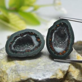 19.4ct Fancy Crystal Cluster Multicolor Agate Geode Gem for sale 19.4ct Fancy Crystal Cluster Multicolor Agate Geode Gem (ID: 461389)