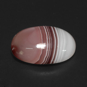 13.03 ct Multicolor Agate Gemstone, Agate Gem in Oval Cabochon Shape for Sale.