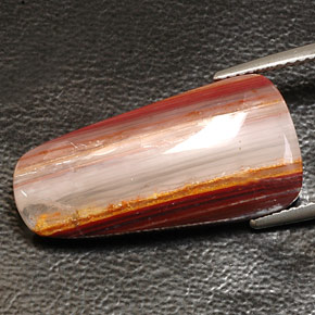 11.21 ct Multicolor Agate Gemstone, Agate Gem in Fancy Cabochon Shape for Sale.