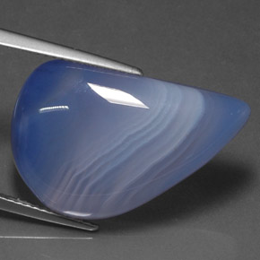 18.69 ct Multicolor Agate Stone, Natural Agate in Fancy Cabochon Shape for Sale