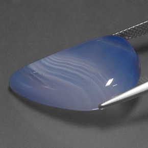 Agate Gemstone in 24.8 x 15.7 mm Size for Sale, Agate Stone in Multicolor Color