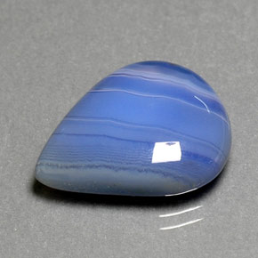 13.30 ct Multicolor Agate Gemstone, Agate Gem in Pear Cabochon Shape for Sale.