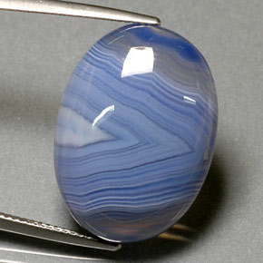 20.52 ct Multicolor Agate Stone, Natural Agate in Oval Cabochon Shape for Sale