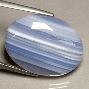 27.08 ct Multicolor Agate Gemstone, Agate Gem in Oval Cabochon Shape for Sale.