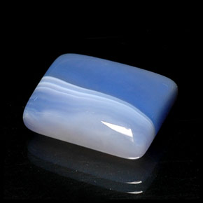 17.25 ct Multicolor Agate Stone, Natural Agate in Baguette Cabochon Shape for Sale