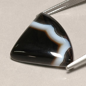 Agate Gemstone in 24.4 x 20 mm Size for Sale, Agate Stone in Multicolor Color