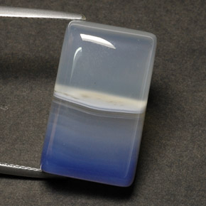 31.56 ct Multicolor Agate Stone, Natural Agate in Baguette Cabochon Shape for Sale