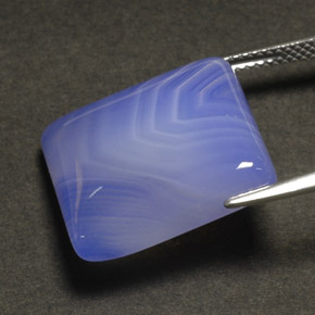 Agate Gemstone in 18.1 x 18.3 mm Size for Sale, Agate Stone in Lavender Color