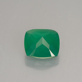 Agate Gemstone in 7.1 x 7 mm Size for Sale, Agate Stone in Green Color