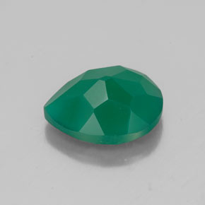 Agate Gemstone in 10.3 x 8.3 mm Size for Sale, Agate Stone in Green Color