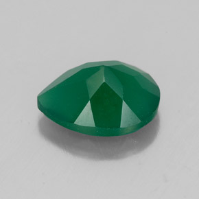 Agate Gemstone in 10.2 x 8.2 mm Size for Sale, Agate Stone in Green Color