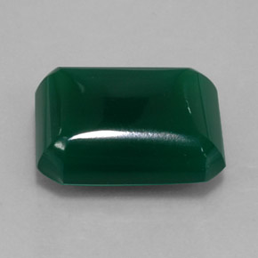 16.16 ct Green Agate Stone, Natural Agate in Octagon Cabochon Shape for Sale