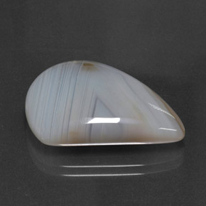 18.98 ct Multicolor Agate Stone, Natural Agate in Fancy Cabochon Shape for Sale