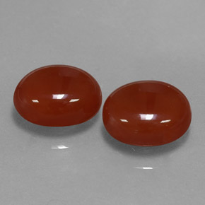 7.42 ct Brown Agate Stone, Natural Agate in Oval Cabochon Shape for Sale
