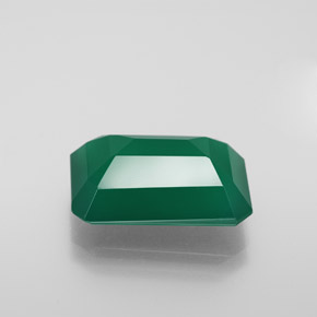 Agate Gemstone in 13.5 x 9.9 mm Size for Sale, Agate Stone in Green Color