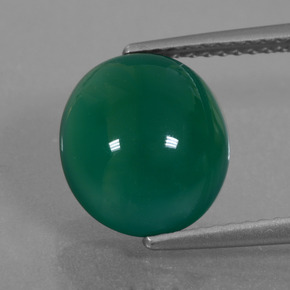 Green Agate 3 9ct Oval From India Gemstone Click To Enlarge Photos