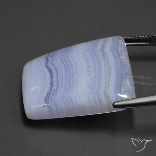 Agate Gemstone in 26.4 x 26.4 mm Size for Sale, Agate Stone in Royal Violet Color