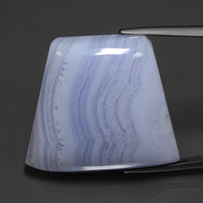 42.2ct Trapezoid Cabochon Lavender Agate for sale thumb image of 42.2ct Trapezoid Cabochon Lavender Agate (ID: 432553)