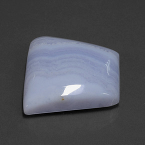 42.18 ct Blue Agate Stone, Natural Agate in Trapezoid Cabochon Shape for Sale