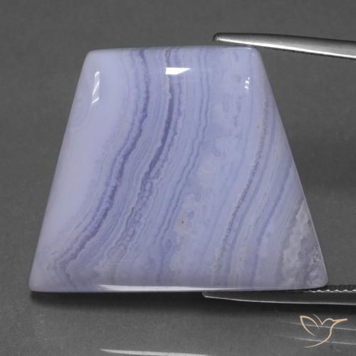 37.90ct Natural Light Royal Violet Agate, Fancy, Translucent